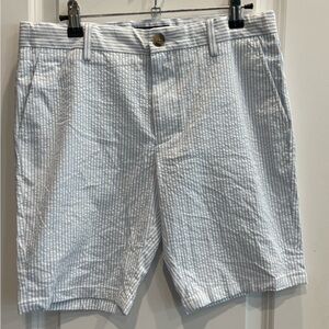 Nordstrom Light Blue and White Striped Men's Shorts